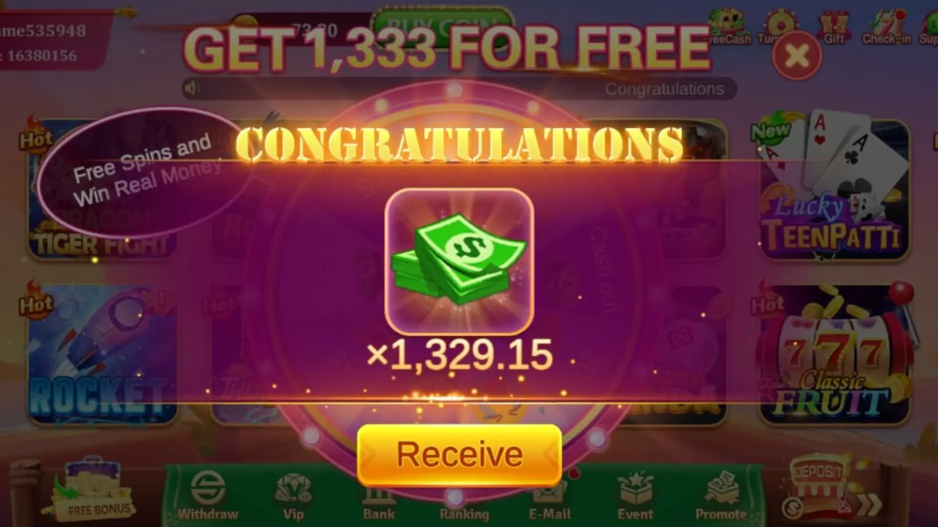 Tips to Earn More on Lucky 33